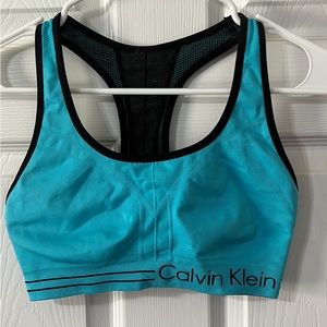 Medium low impact Calvin Klein sports bra